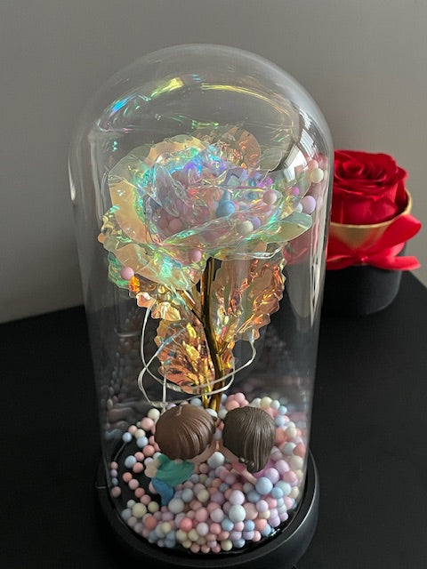 Premium Luxe Cadeau - Eternal Rose - Kissing Edition - LIMITED EDITION